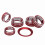 Kit de 6 capuchons rouges pour bouton audio, 10e génération 2018-2020 15