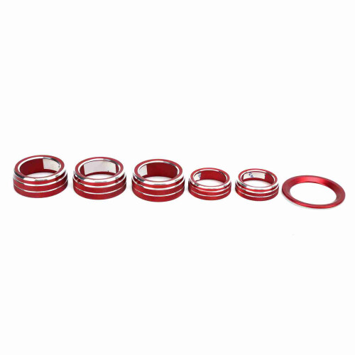 Kit de 6 capuchons rouges pour bouton audio, 10e génération 2018-2020 1