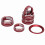 Kit de 6 capuchons rouges pour bouton audio, 10e génération 2018-2020 16