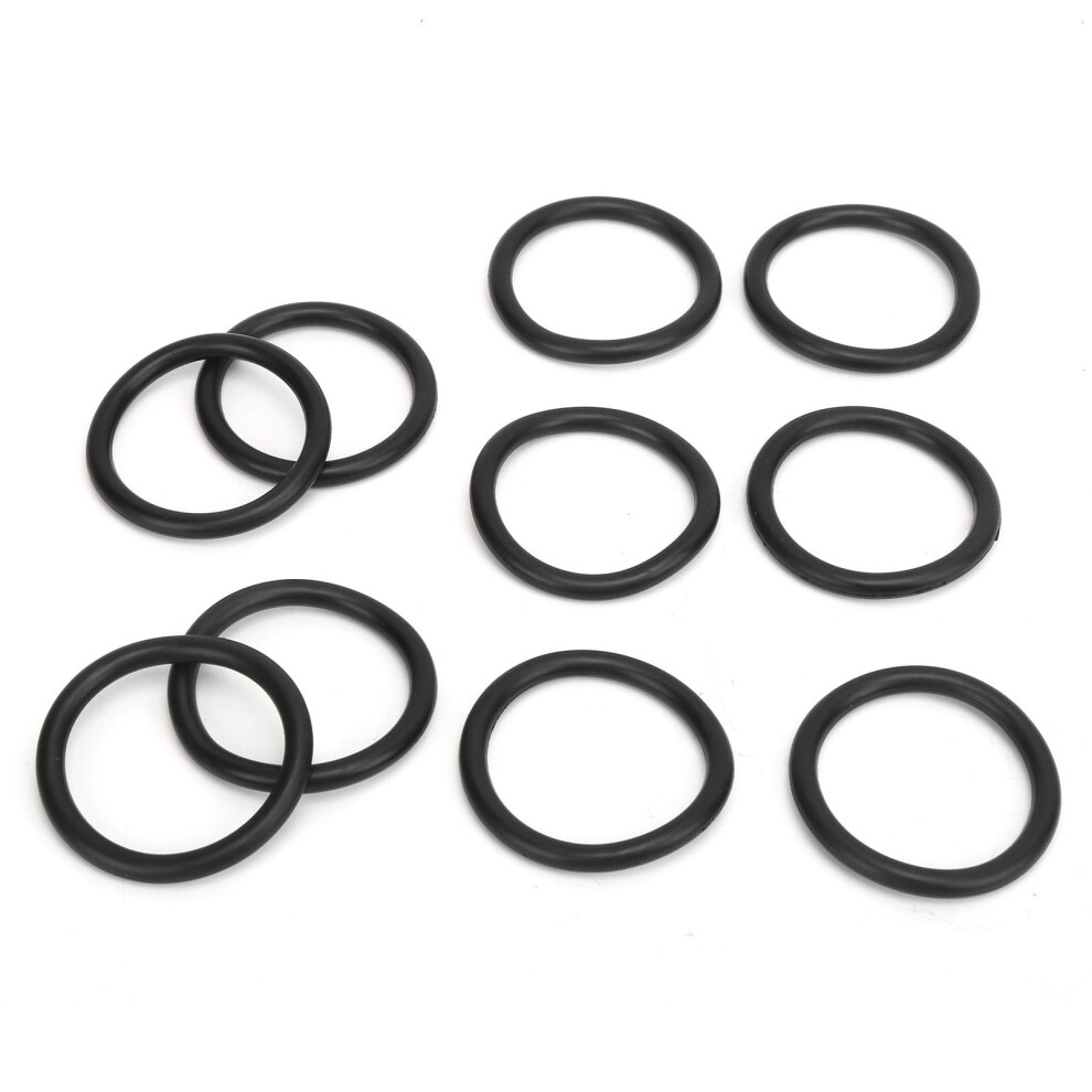 10Pcs Universal Car Bumper Fender Quick Release Fasteners O-Ring Gaskets 4911358722611
