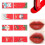 4pcs Square Shape DIY Lipstick Tube, ABS Empty Lip Balm Container 14