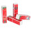 4pcs Square Shape DIY Lipstick Tube, ABS Empty Lip Balm Container 12