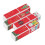 4pcs Square Shape DIY Lipstick Tube, ABS Empty Lip Balm Container 10