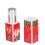 4pcs Square Shape DIY Lipstick Tube, ABS Empty Lip Balm Container 5