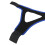 Snoring Reduction Chin Strap - Adjustable Black/Blue Jaw Support 5
