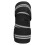 Elastic Knee Wraps Compression Brace for Weightlifting, 180 x 8cm Black/Gray 16