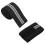Elastic Knee Wraps Compression Brace for Weightlifting, 180 x 8cm Black/Gray 5