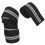 Elastic Knee Wraps Compression Brace for Weightlifting, 180 x 8cm Black/Gray 6
