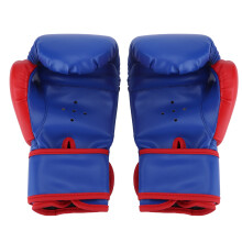 Kinder-Boxhandschuhe Blau, PU, 22cm, 287g, Sandsack-Training