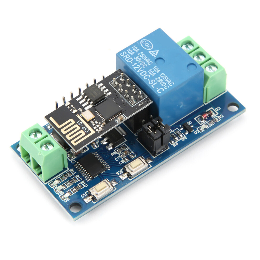 12V Wifi Relay Module For Android App Wireless Control 8031358726924