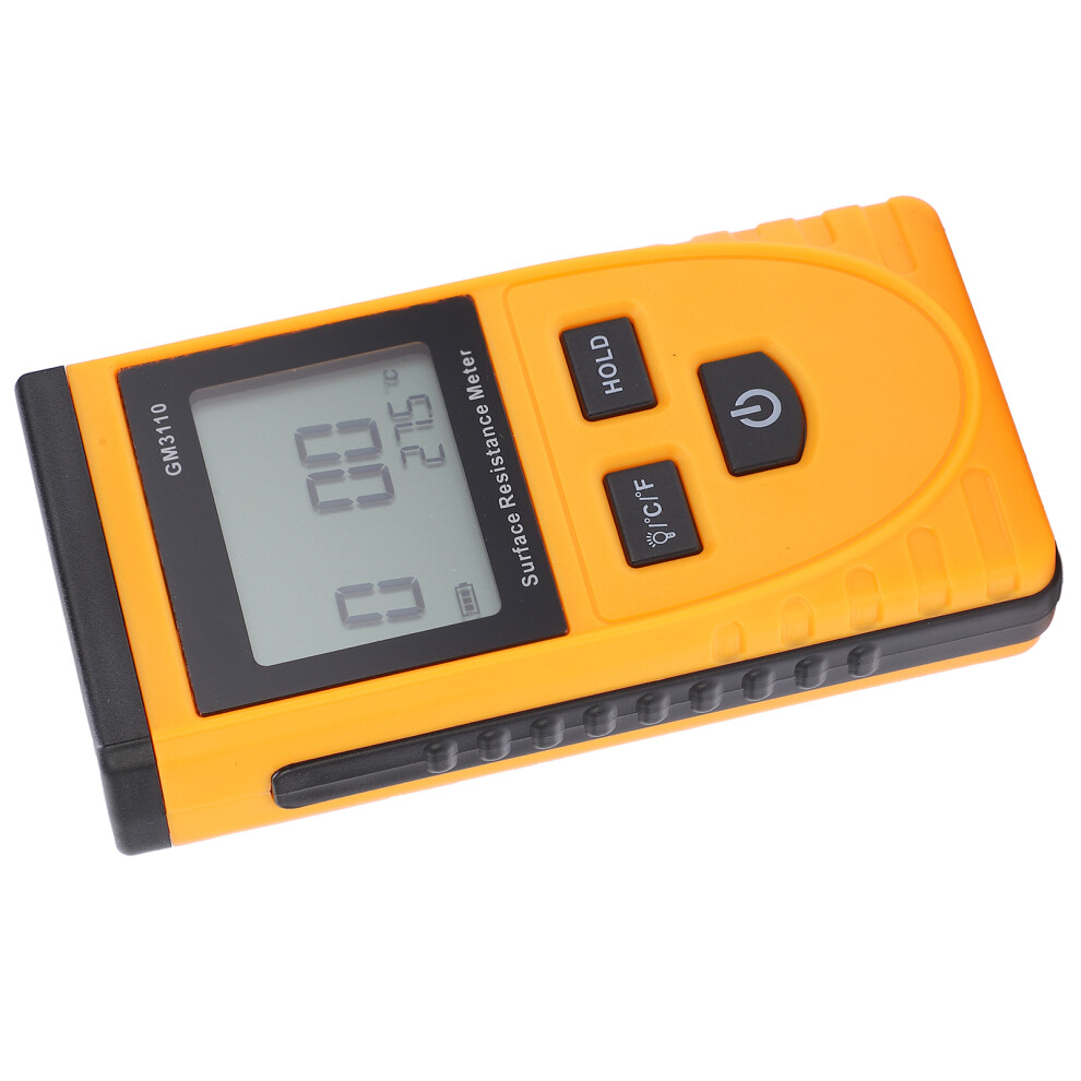 Gm3110 Digital Resistance Meter Abs 10^3-10^10Î© Antistatic Tester 4941358727620