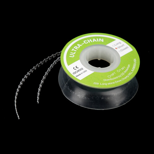 Dental Elastic Orthodontic Chain Middle Distance Flexible Rubber Accessory 2