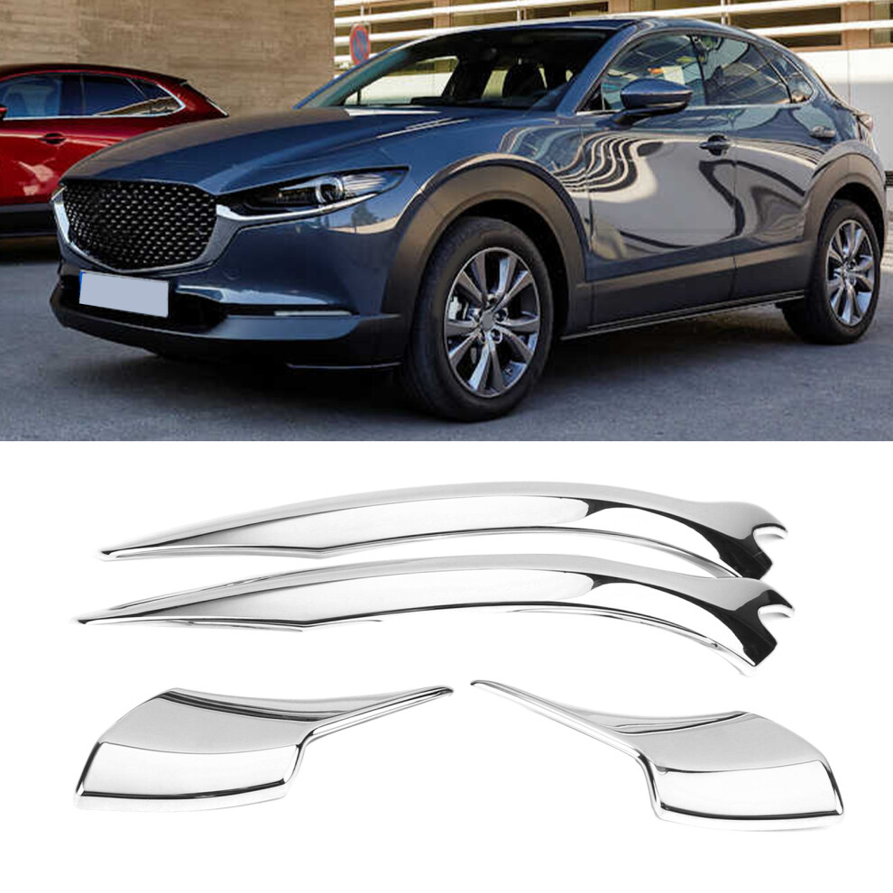 Rearview Mirror Trim For Mazda Cx-30 2020-2021 Left Driver Side Chrome Pla 9471358729003