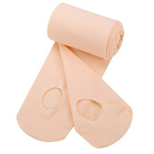 Convertible Dance Tights Solid Color Ballet-meat powder M