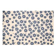 Pottery Ceramics Clay Transfer Paper-Blue and white flowe