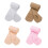 Women Girls Solid Color Transition Ballet Tights-White M 3