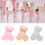 Women Girls Solid Color Transition Ballet Tights-White M 4