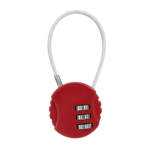 Multi-purpose Anti-theft Lock Resettable Combination-Red 13cm