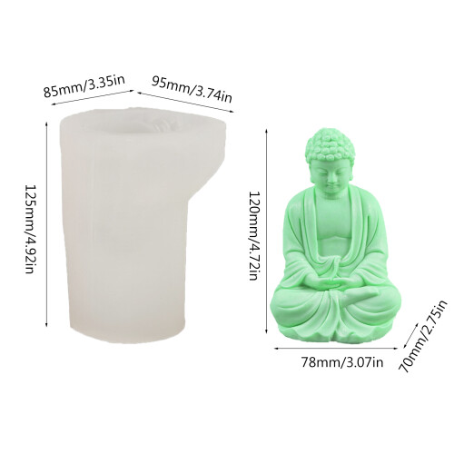 Moules artisanaux en Silicone pour bricolage, figurines en 2