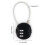Multi-purpose Anti-theft Lock Resettable Combination-Red 13cm 3