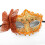 Mardi Gras Mask Halloween Party Mask with Holding Stick-Silver 5