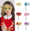 Mardi Gras Mask Halloween Party Mask with Holding Stick-Silver 4