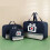 Pill Bottle Organizer Medicine Bag Large-navy blue small 6
