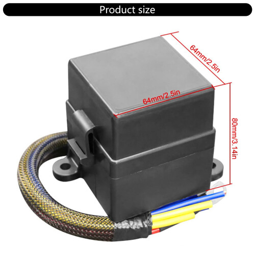 Kit de boîte de relais de fusibles haute capacité pour 2