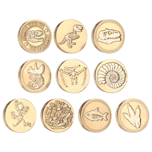 Wax Seal Stamp Heads for Envelops, Invitations, Gift-D 1