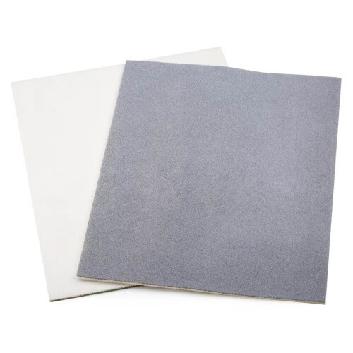 Ensemble de 2 tapis de perles en éponge gris et Beige, plateaux