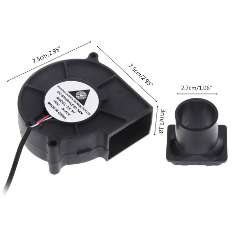 Ventilateur de cuisson avec prise USB 5V, avec contrôleur de 2