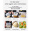2.5L Baking Measuring Cup Scale Mixing Bowl with Lid Transparent 2