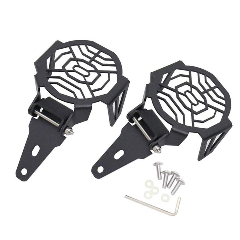 (Black) 1 Pair Motorbike Foglight Guard Portable Replacement Light Protector-image-OPC-PMSHWVZ-NEW
