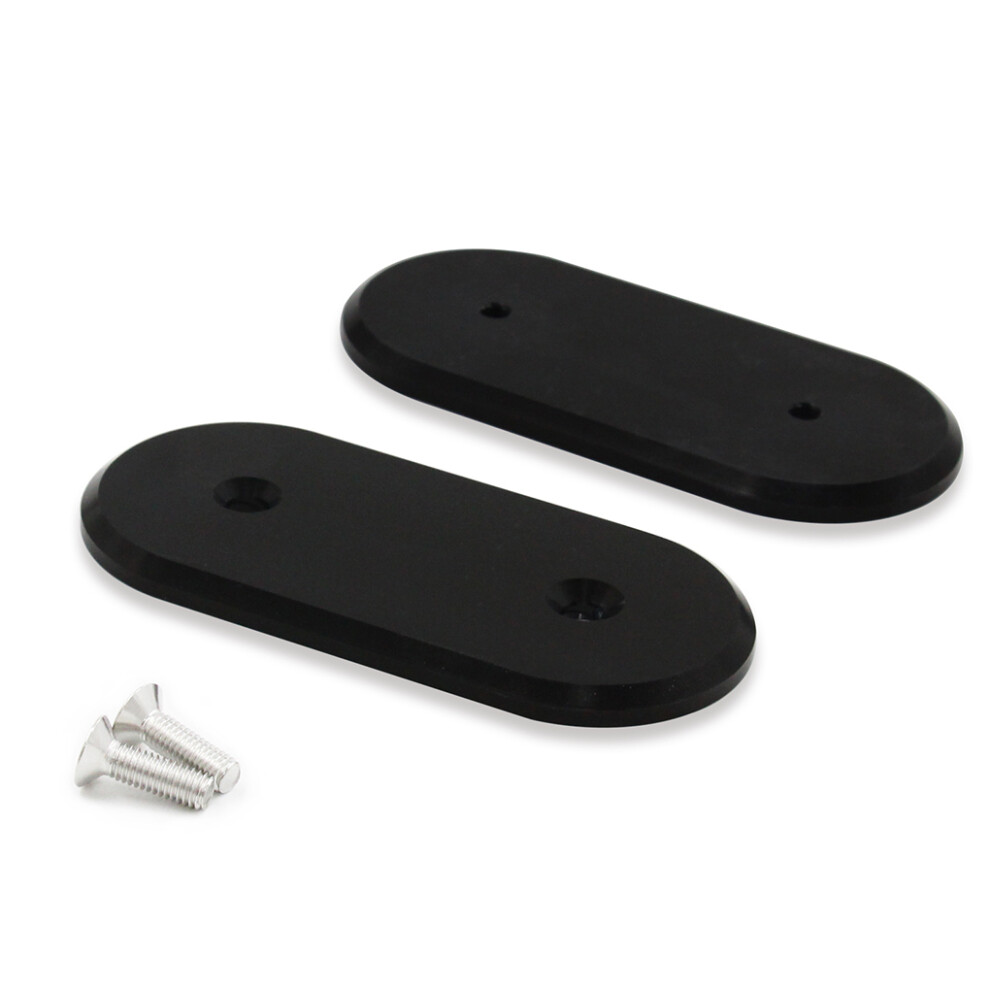 (Black) 2 Pieces Wire Tuck Firewall A/C Covers Aluminum Alloy Modification-image-OPC-PMSHWXS-NEW