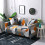 Elastischer, staubdichter Schonbezug für Sofa, 3