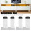 4Pcs Sofa Bein Aluminium Legierung Platz 15