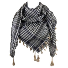 Windproof Breathable Shemagh Desert Arab Scarves Men-khaki