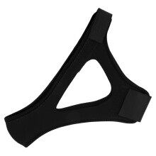 Adjustable Breathable Neoprene Anti‑Snoring Chin Strap – Black, Lightweight