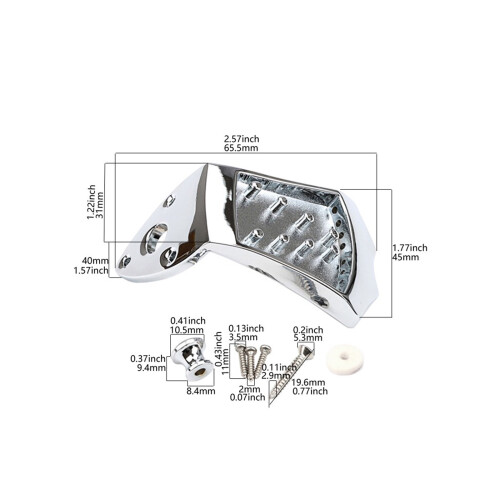 Mandolin Tailpiece Replacement for 8 Strings Mandolins Musical 2