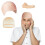Cartoon Characters Bald Hat Set Bald Caps False Nose-Black 4
