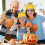 Cartoon Characters Bald Hat Set Bald Caps False Nose-Black 6