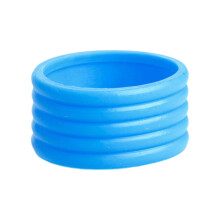 10Pcs Tennis Racket Silicone Racquet Grip Rings Racket-Blue