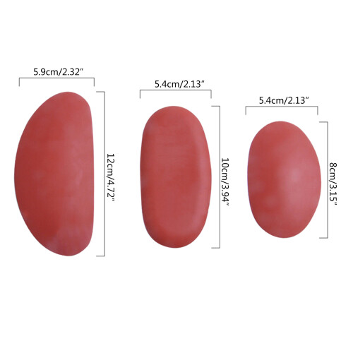 Shaping Tool for Clay Pottery, 3Sizes Soft Pottery Clay Ribs 2