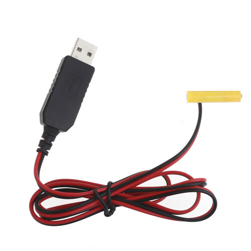 AAA Battery Eliminators USB Power Supply Cable Replace 1x-2m 1