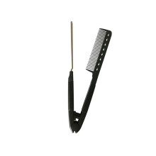 Fashion Hair Straightening Tool Parting Comb-Black