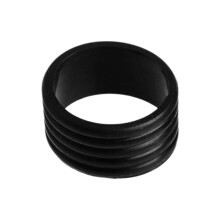 10Pcs Grip Rings Racket Overgrips Fixed Rings Grip Tape-Black