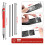 Welders Pencils with Refills Set for-4 pens plus 4 silver 3