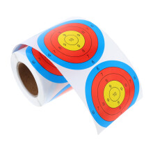 Fluorescent Shooting Range Gear Target Stickers High Visibility Target Practice Accessories