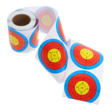 Shooting Stickers Fluorescent Target Practice Adhesive Dots For Archery Range Gear