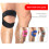 Adjustable Sport Knee Wrap Protector, Shock Absorption, One Size 7